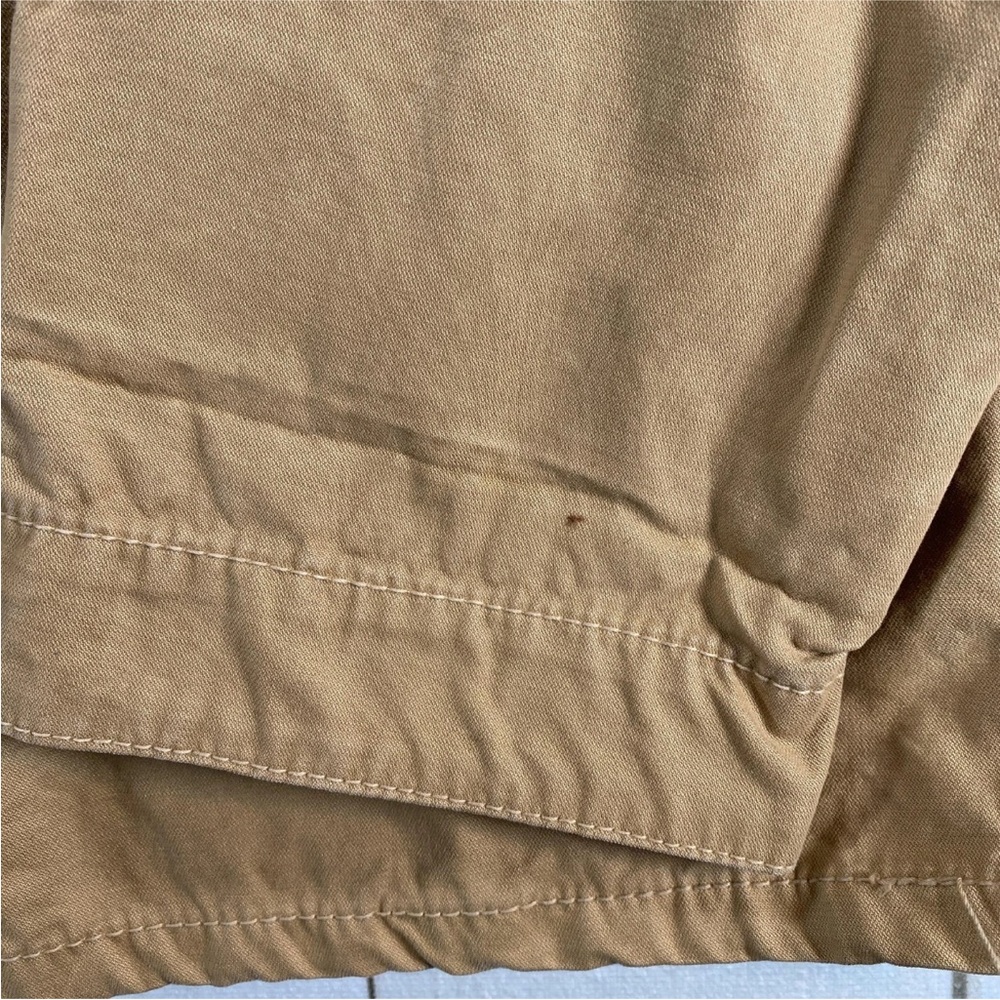 Madewell Jacket Womens Large Tan Cotton Utility Field Casual Pockets Style G4853 - Picture 8 of 12